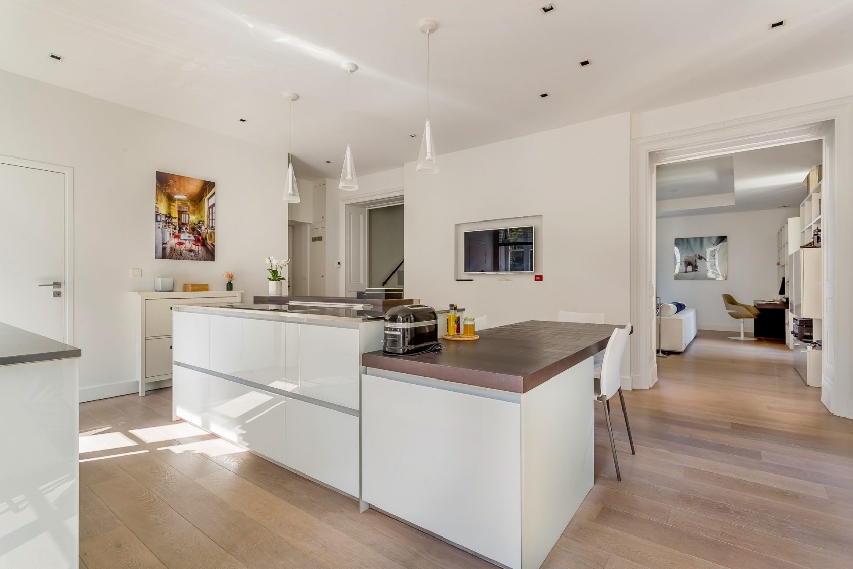 Appartement dans un château avec vue sur l’île barbe