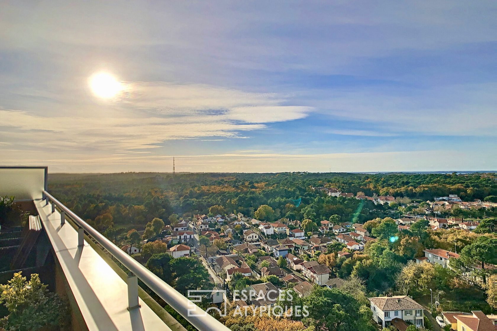 Penthouse avec vue panoramique sur le Bassin