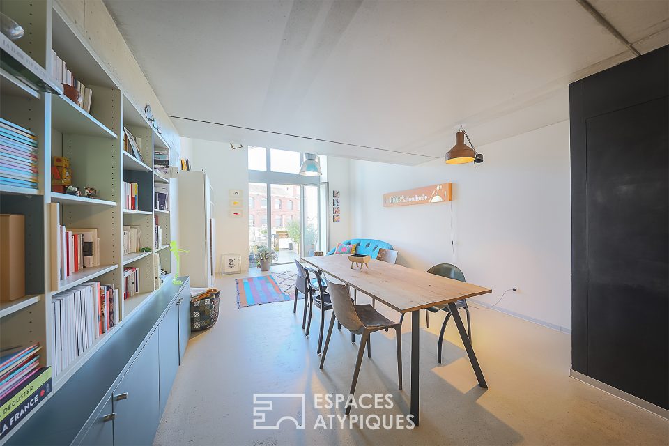 68100 MULHOUSE - Loft industriel et sa terrasse quartier fonderie - Réf. 668