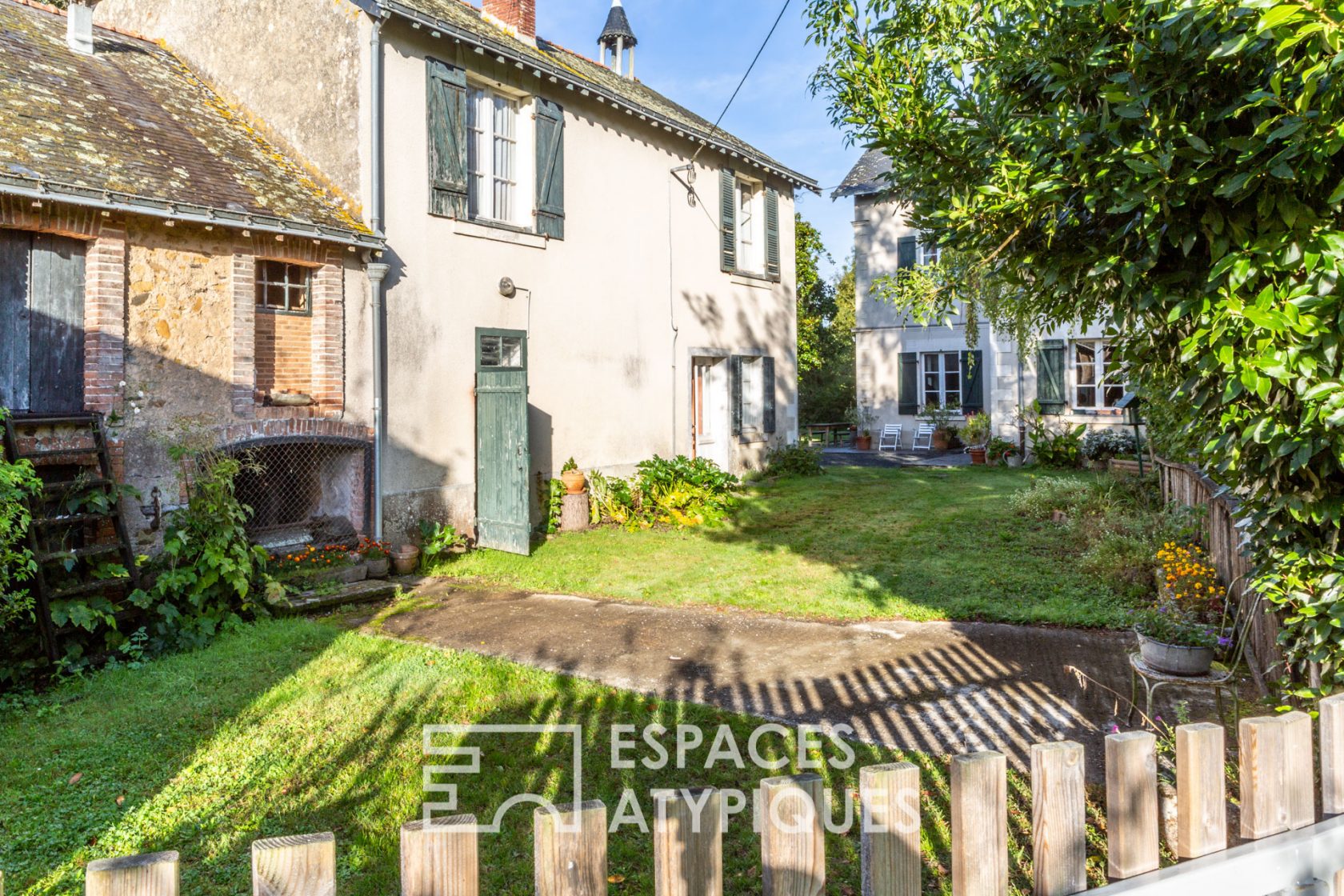 Sous-Compromis – Maison de Maitre dans parc arboré sur les bords de l’Erdre