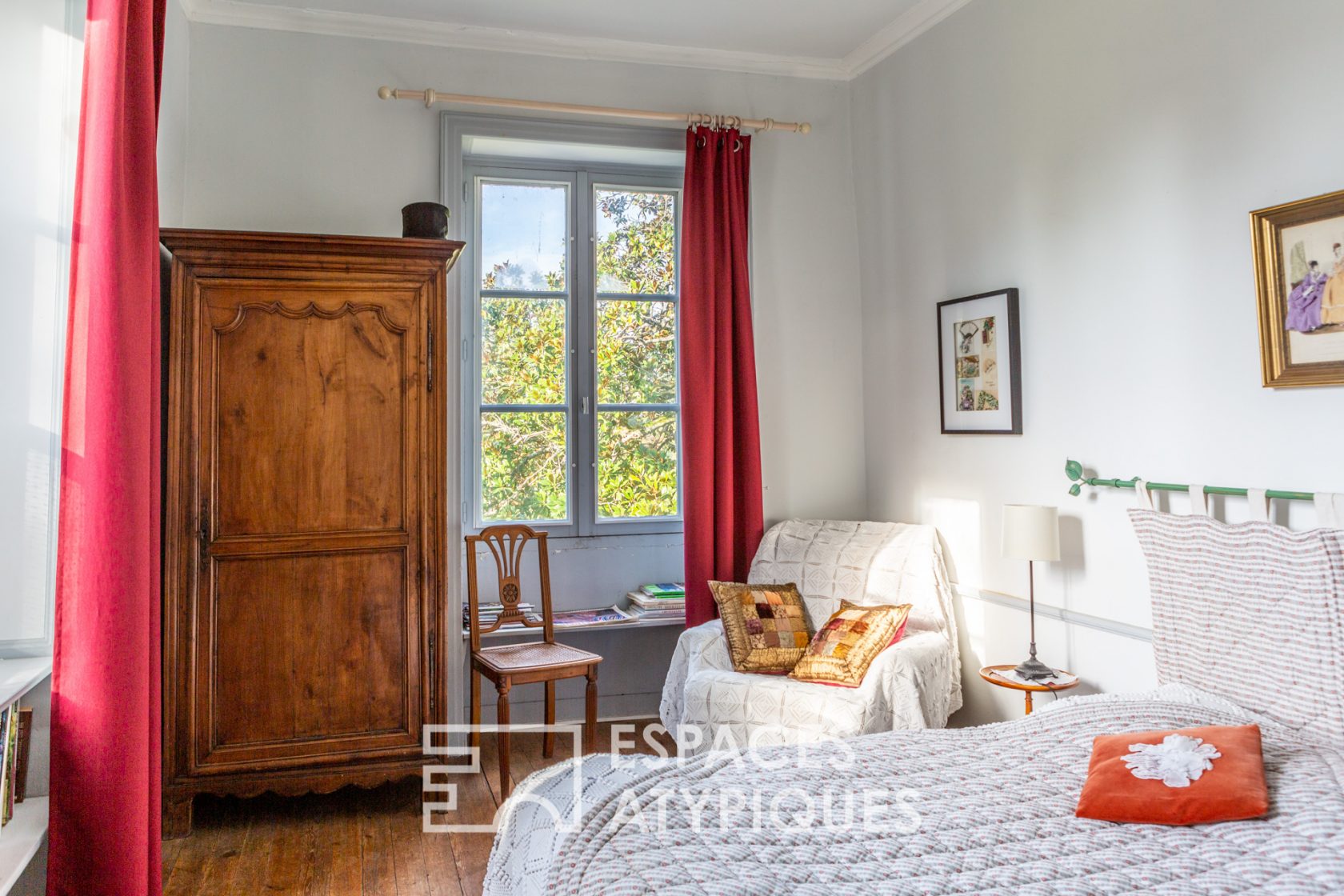 Sous-Compromis – Maison de Maitre dans parc arboré sur les bords de l’Erdre