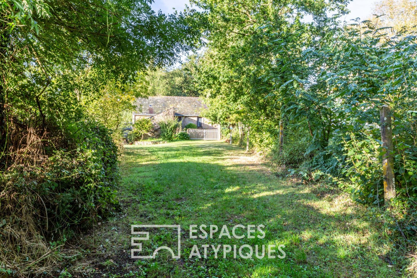 Sous-Compromis – Maison de Maitre dans parc arboré sur les bords de l’Erdre