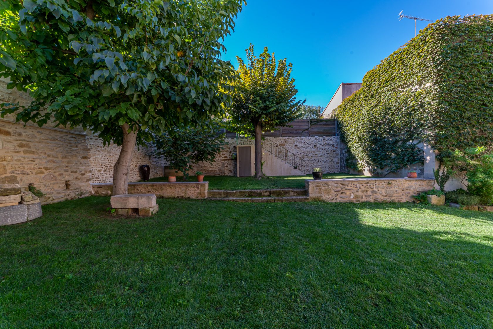 Renovated historic house with its intimate garden