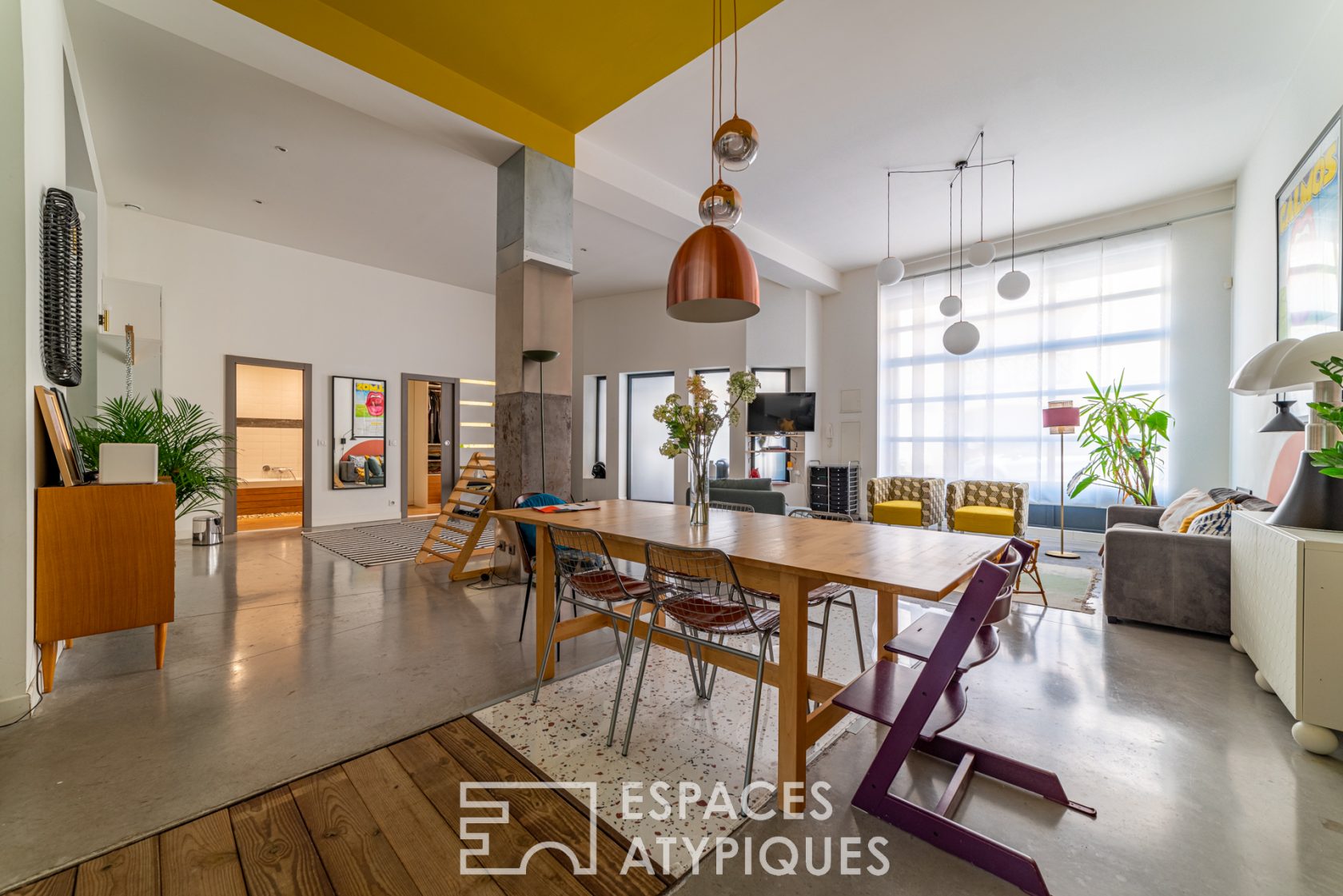Loft d’exception avec vue imprenable sur l’Aqueduc Saint-Clément