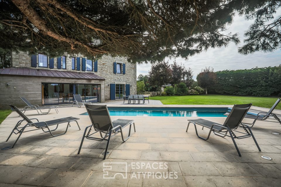 29250 SAINT POL DE LEON - La remarquable- Propriété d'exception avec piscine - Réf. 1194EAF