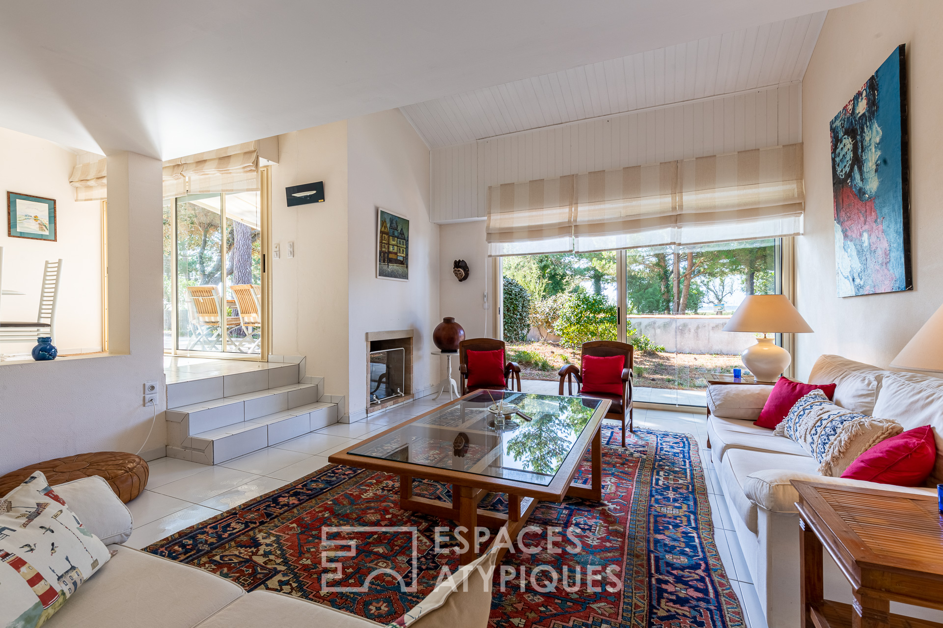 Villa balnéaire aux allures de sixties