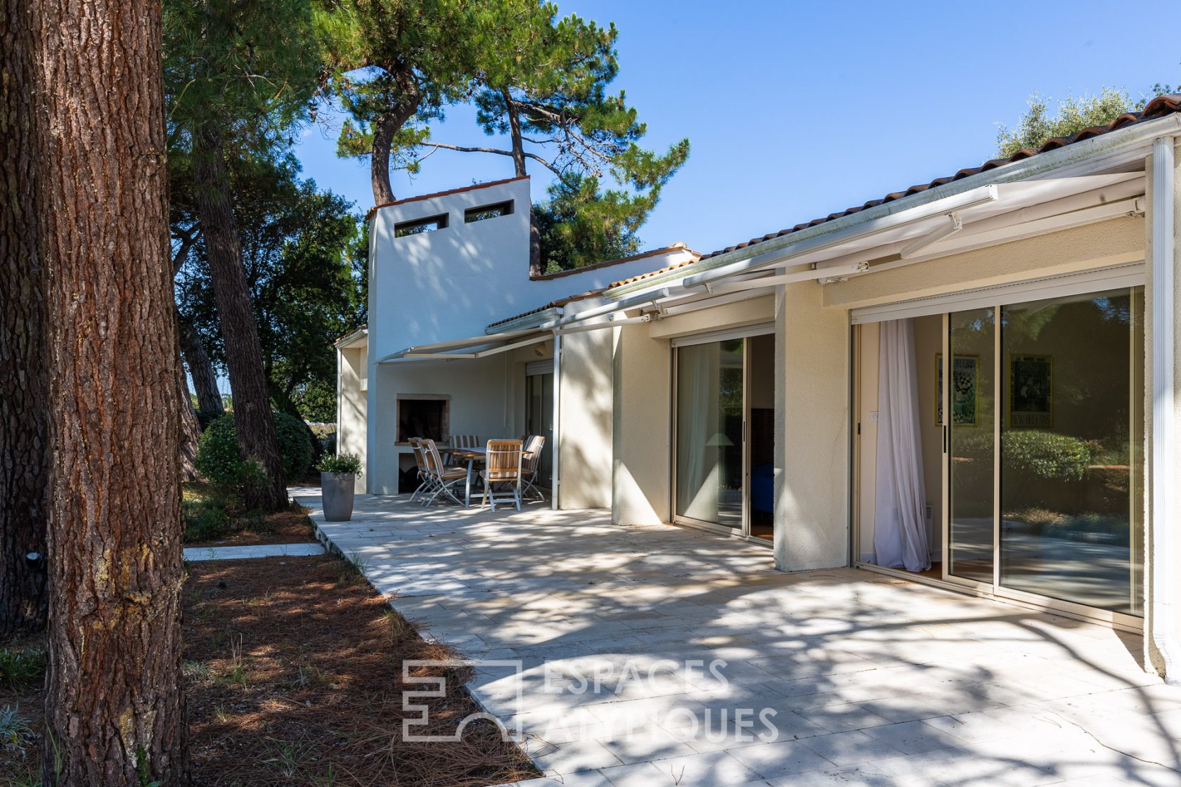 Villa balnéaire aux allures de sixties