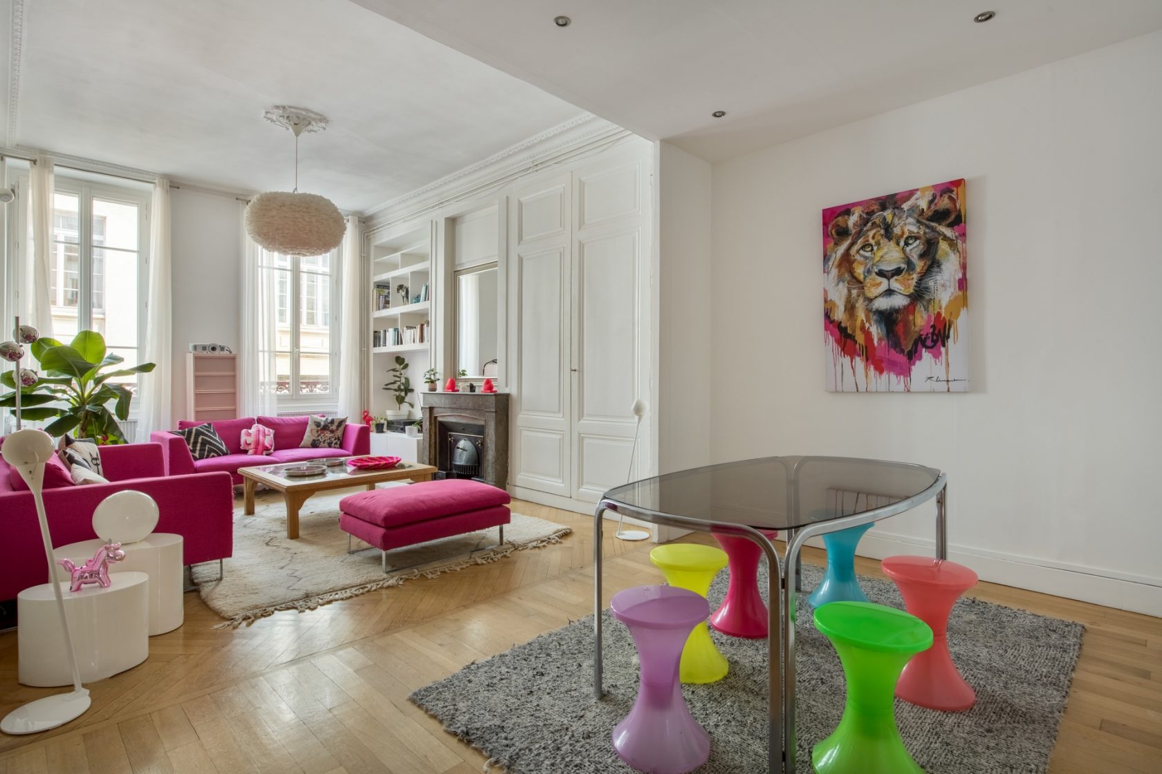 Old apartment near Place du Maréchal Lyautey