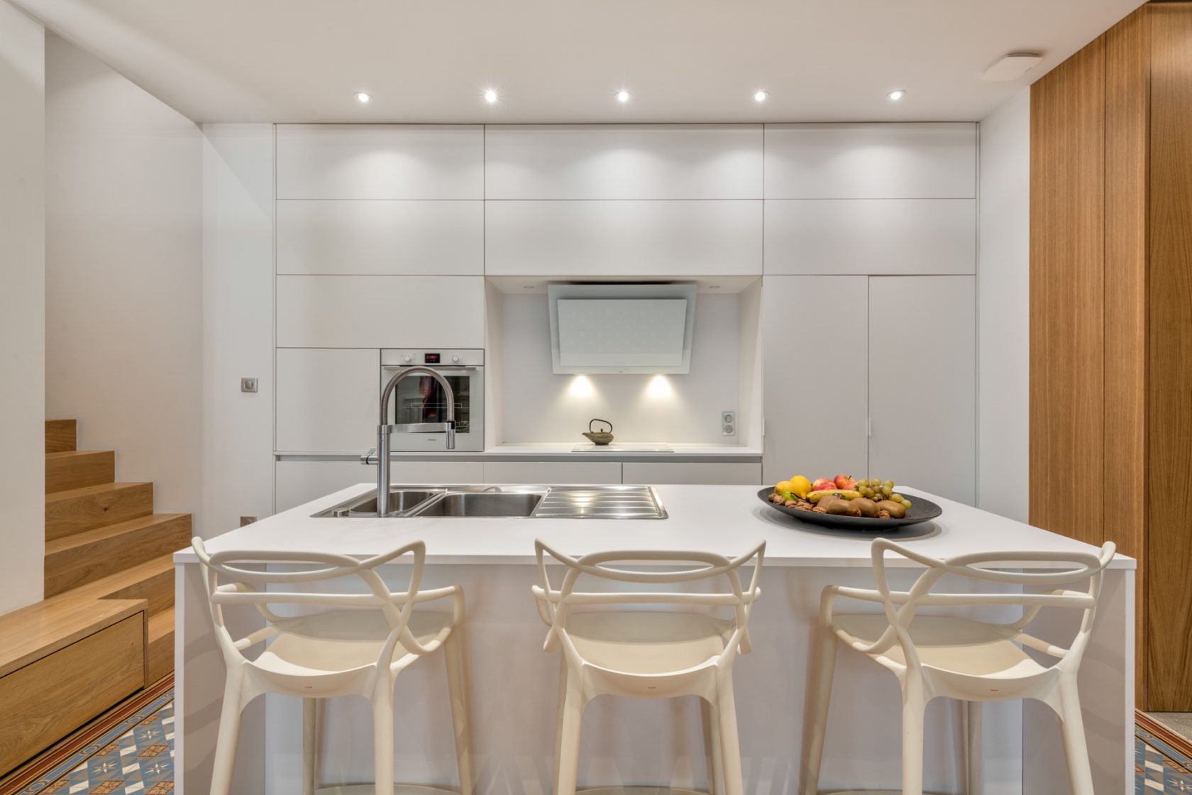Duplex renovated by architect