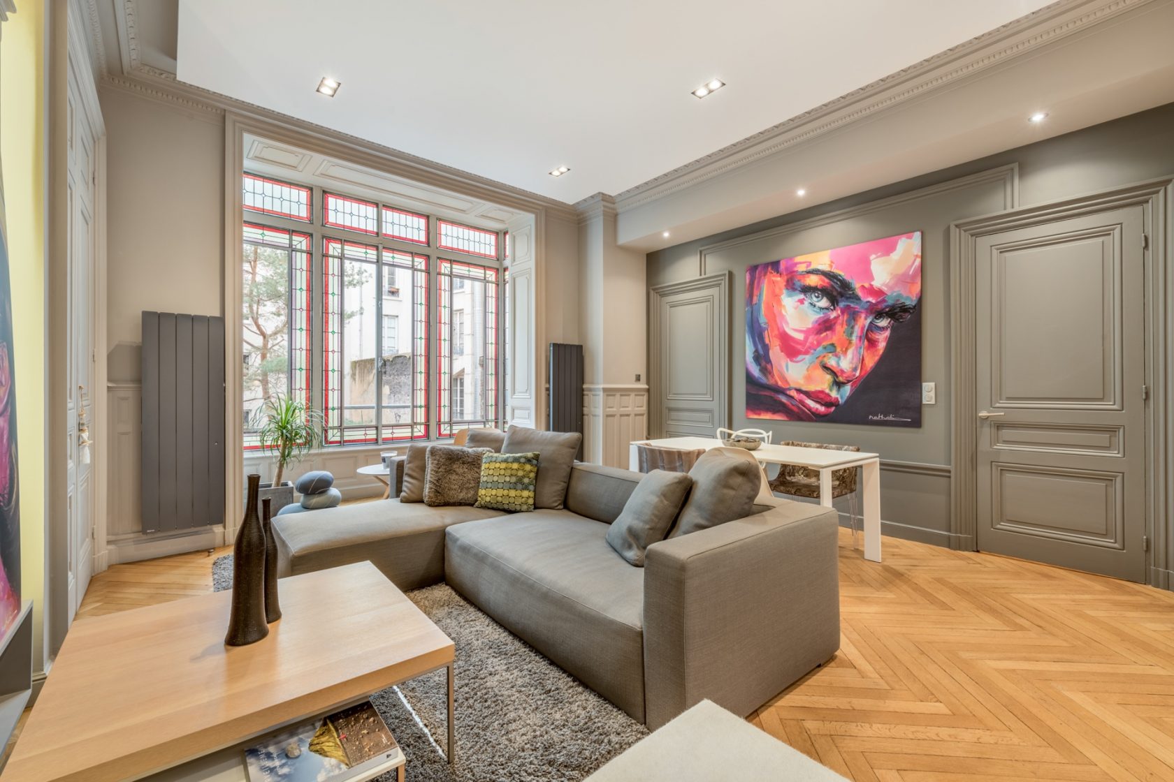 Duplex renovated by architect