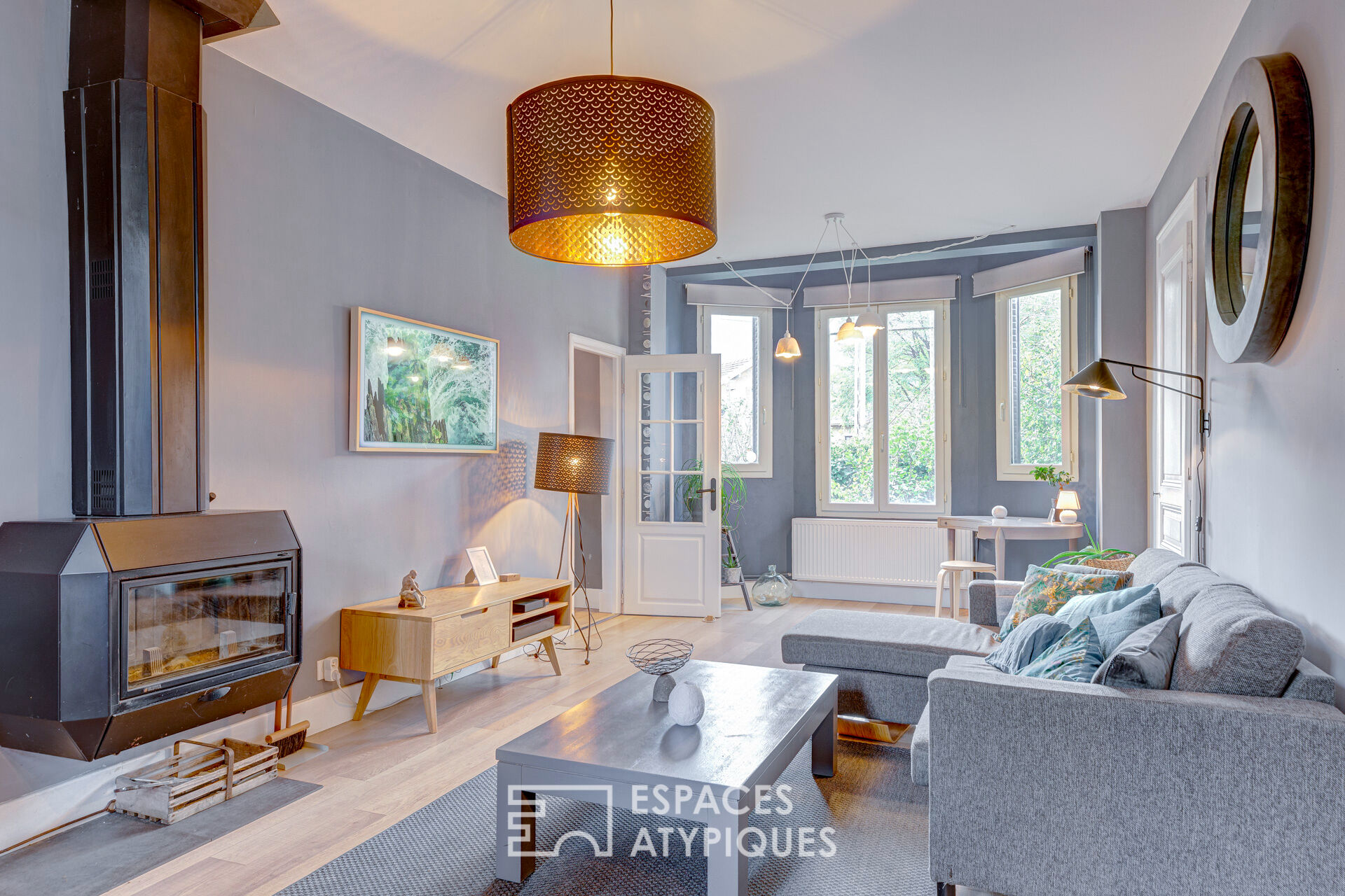 For sale Renovated house and its contemporary annex at AIX LES BAINS ...