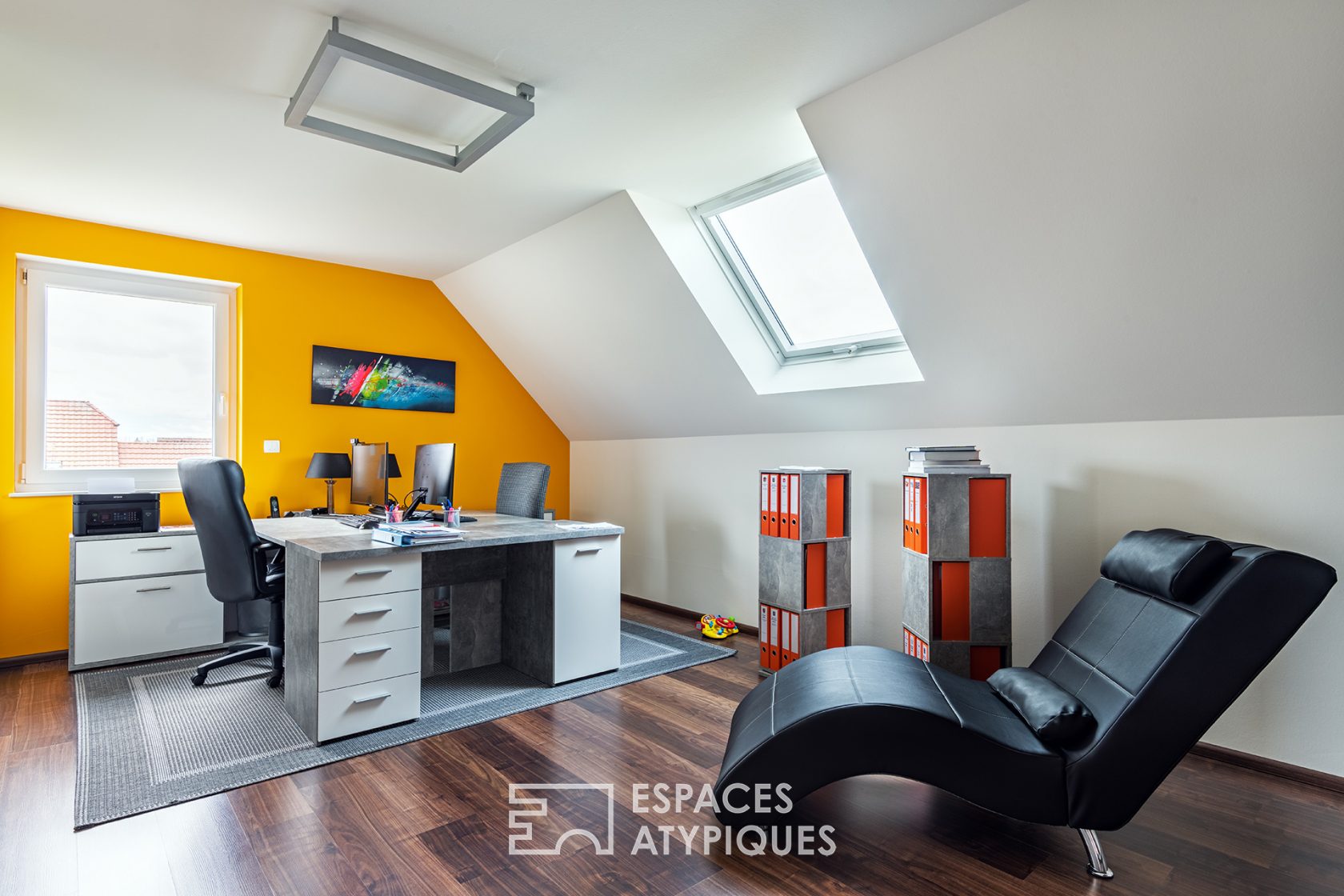 Maison d’architecte avec terrasse et jardin