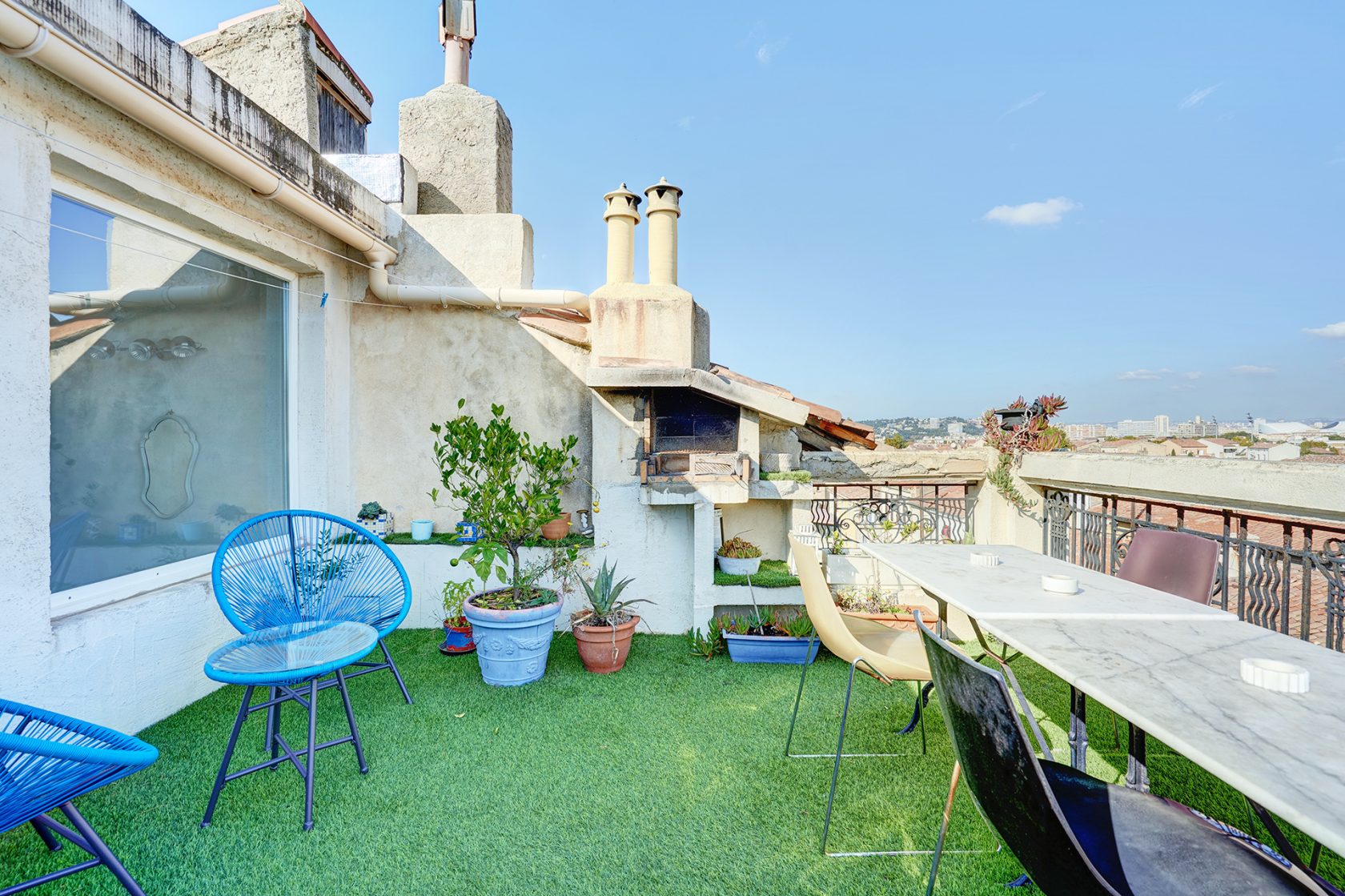 Duplex avec terrasse au coeur du quartier Mazargues
