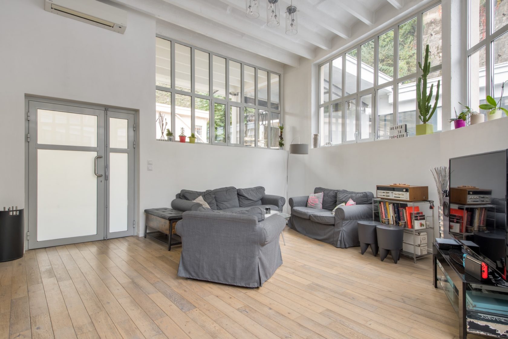 Contemporary loft in a former soap factory