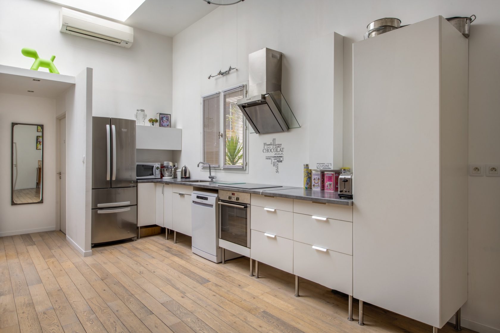 Contemporary loft in a former soap factory