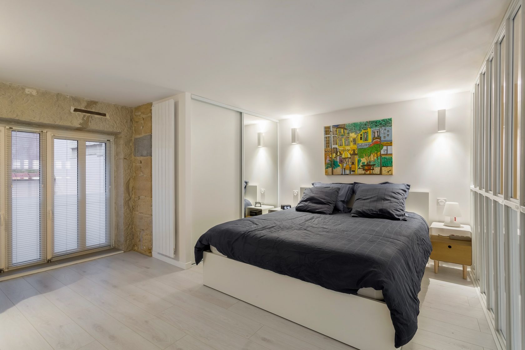 Contemporary loft rehabilitated