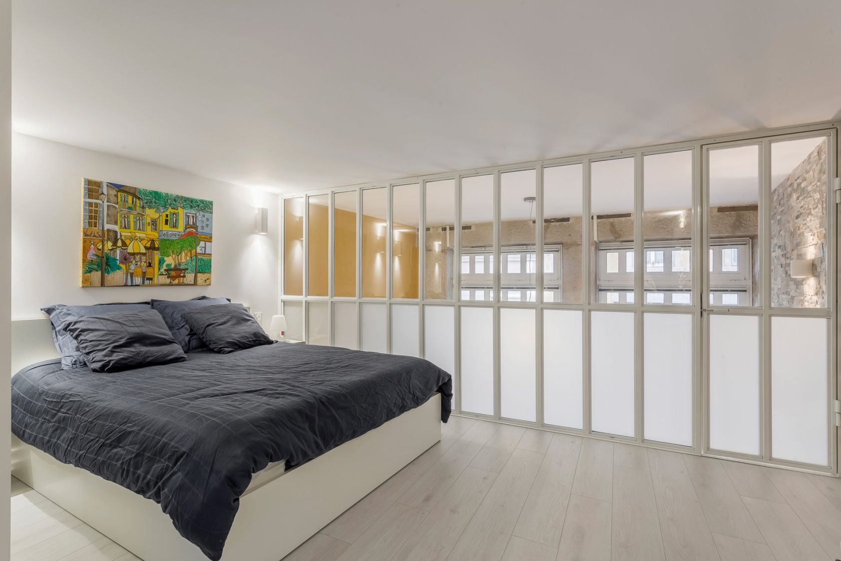 Contemporary loft rehabilitated