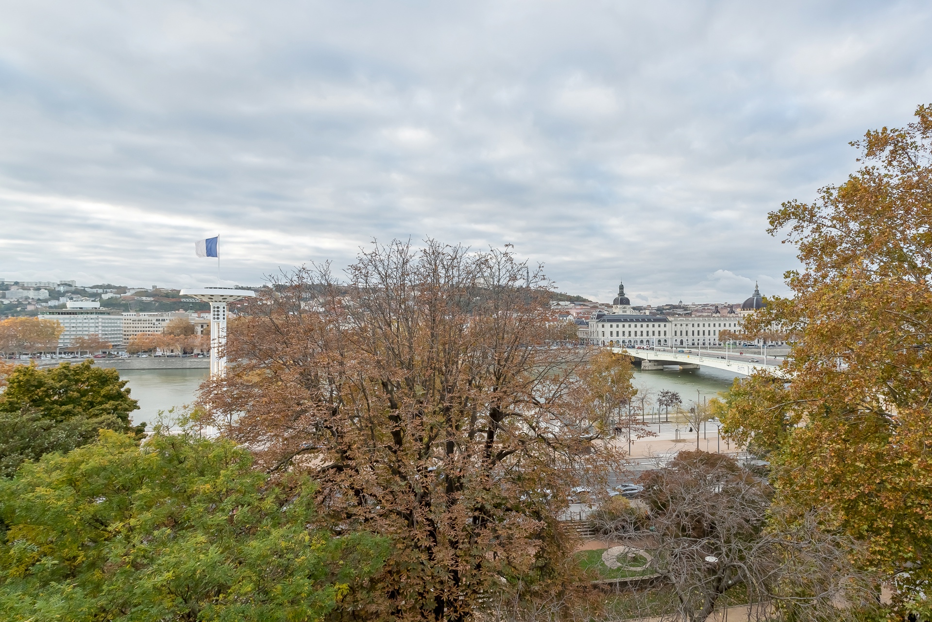 Duplex en dernier étage avec vue