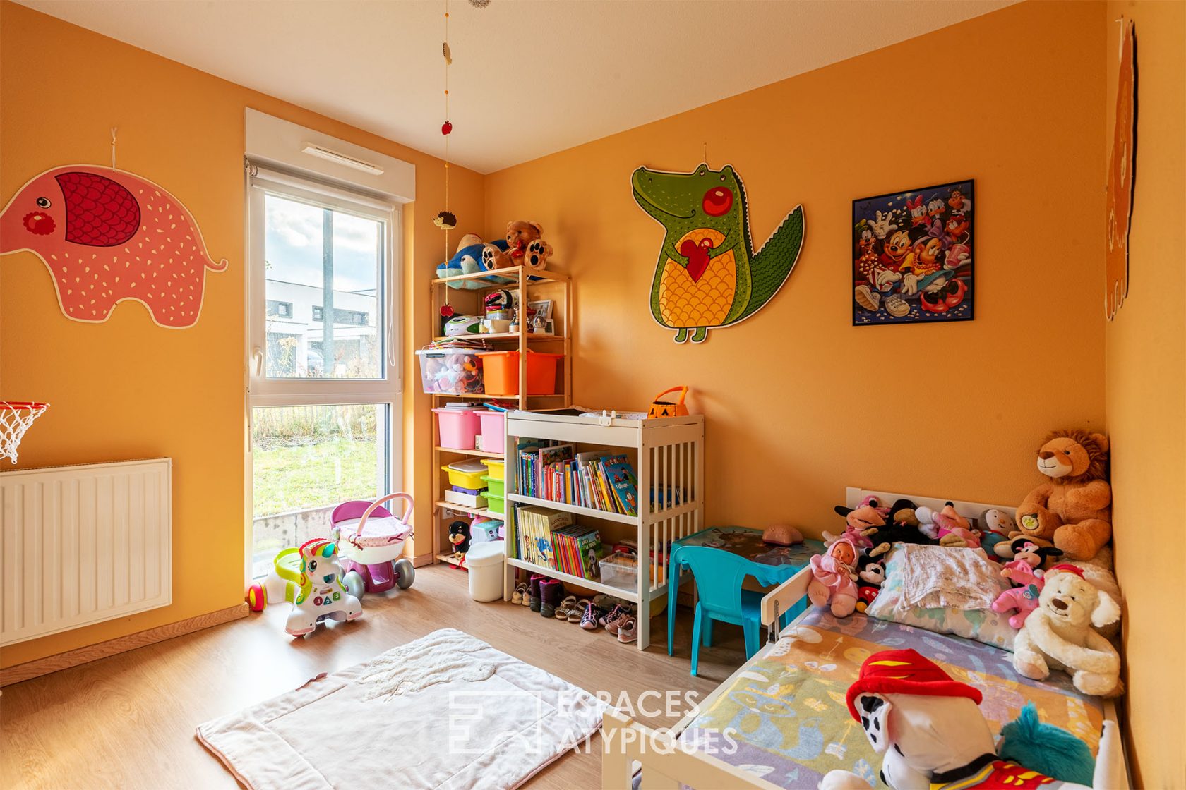 Appartement contemporain et son jardin
