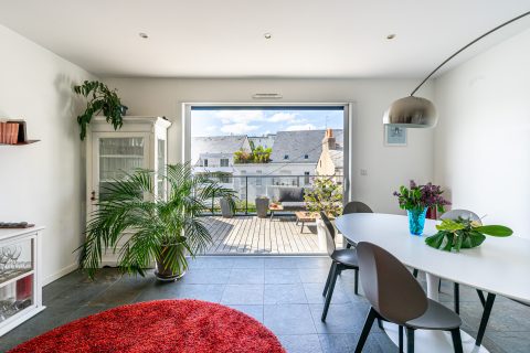 Triplex avec sa belle terrasse aux abords de l’Erdre