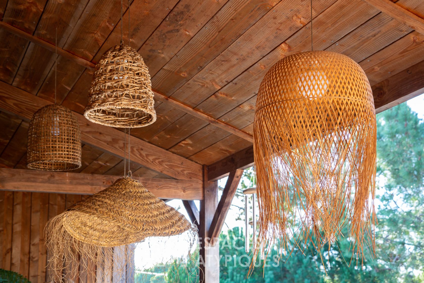 Maison de plage en ossature bois, les pieds dans le sable