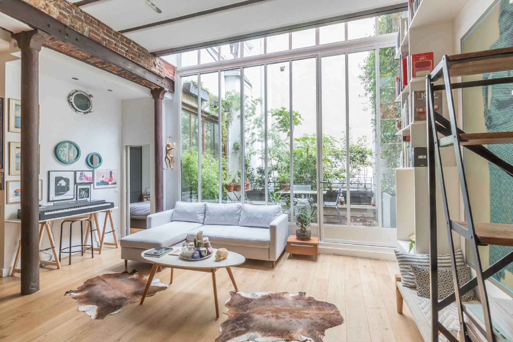 Loft house with terrace