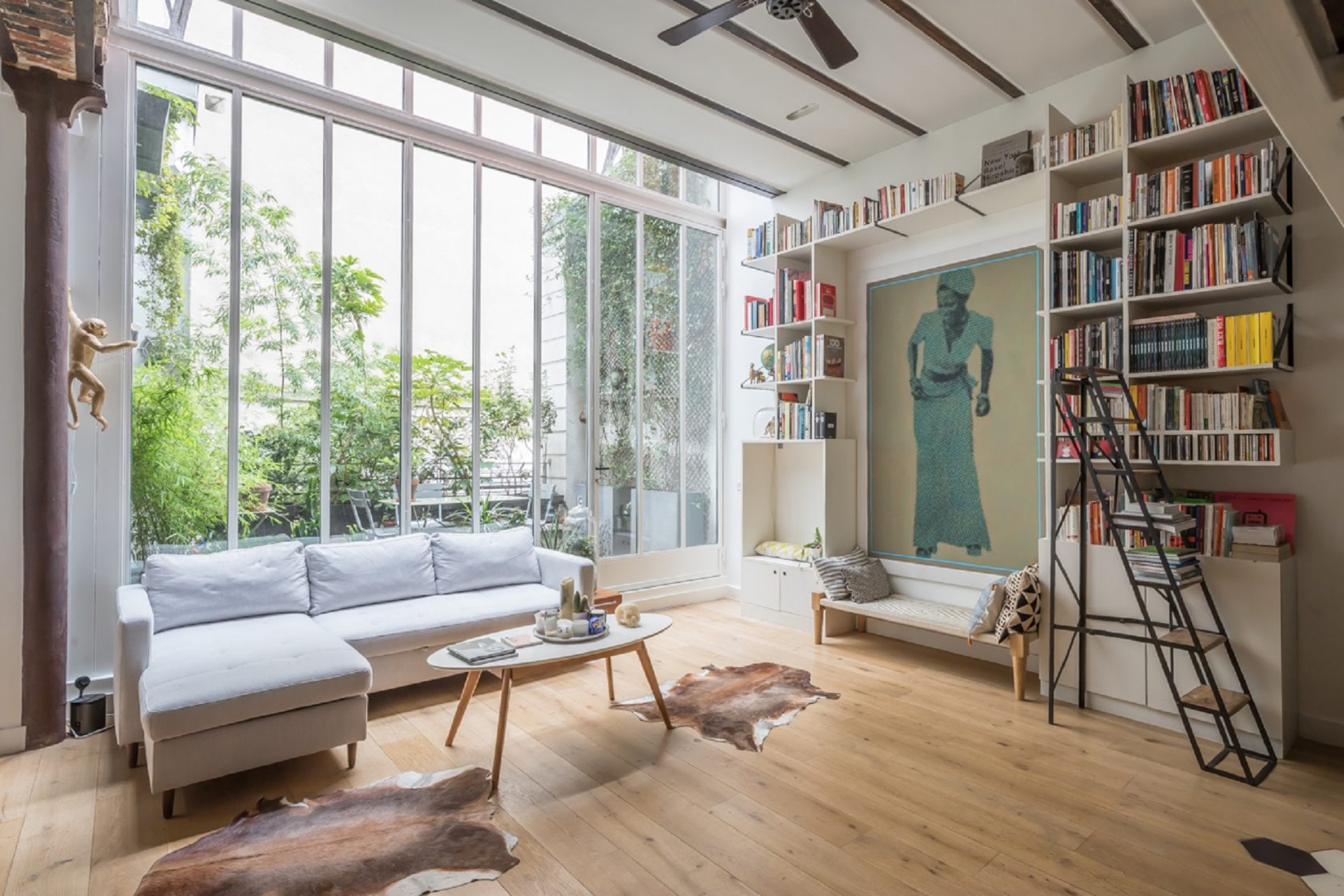 Loft house with terrace