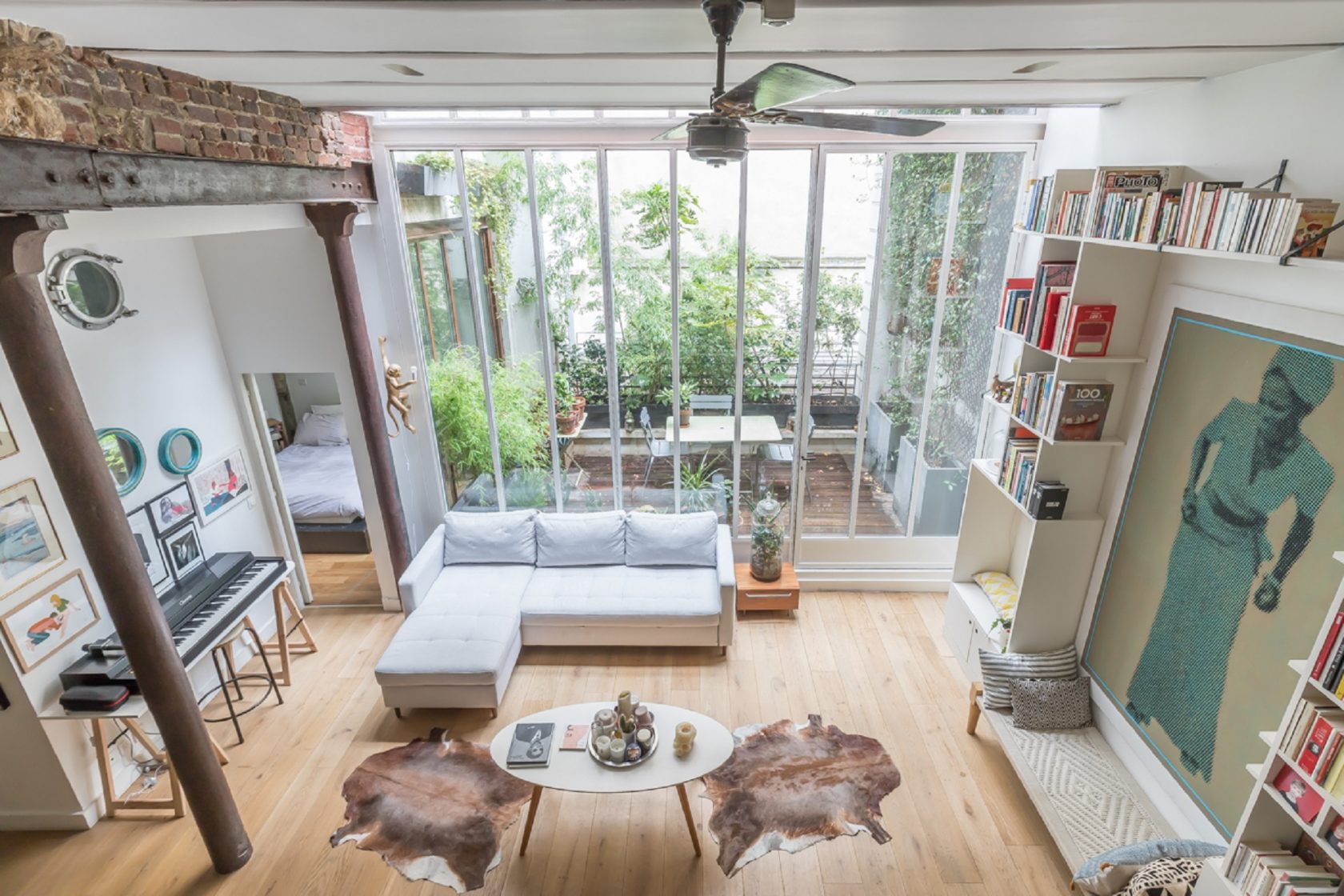 Loft house with terrace