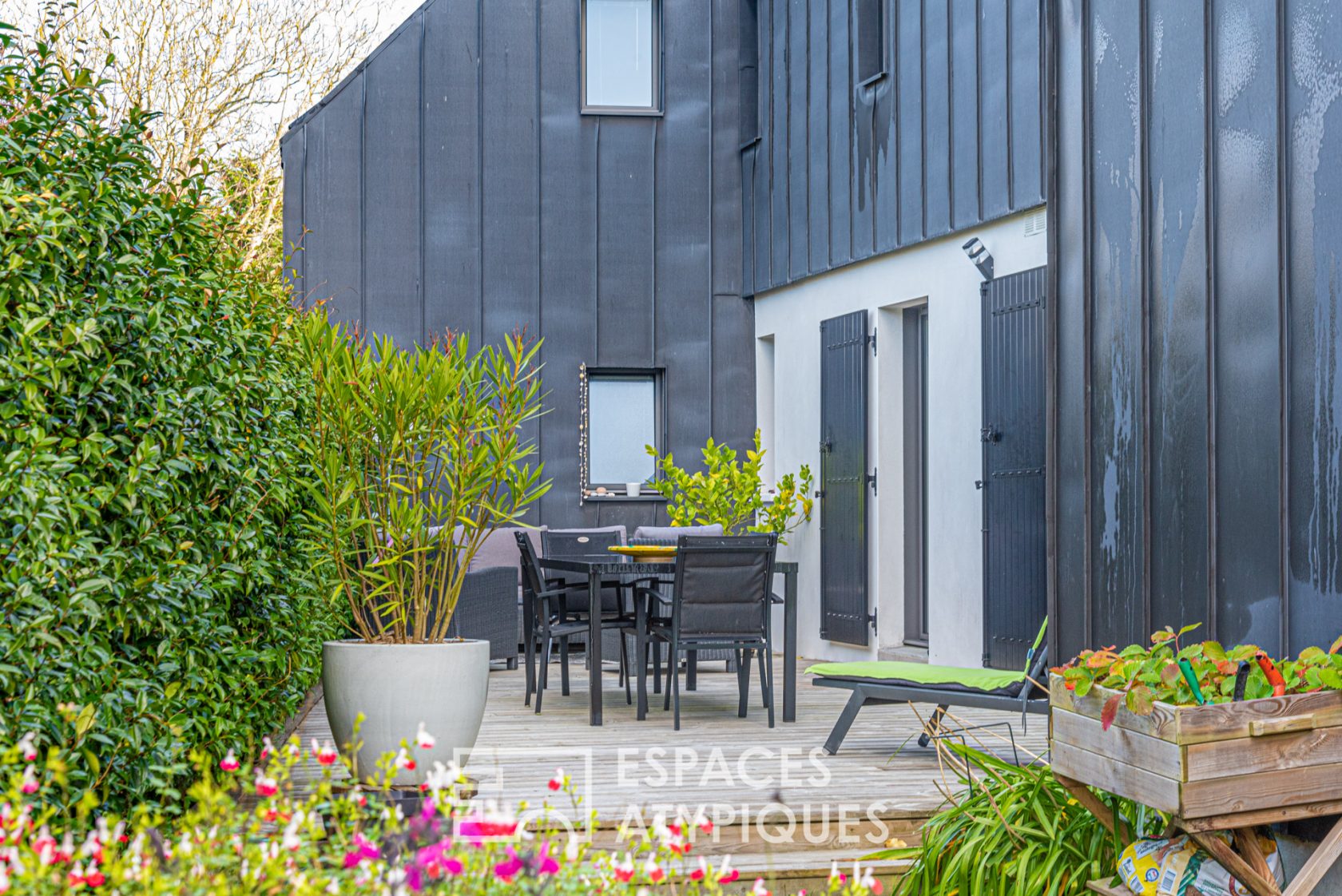 Elégante maison d’architecte contemporaine proche mer
