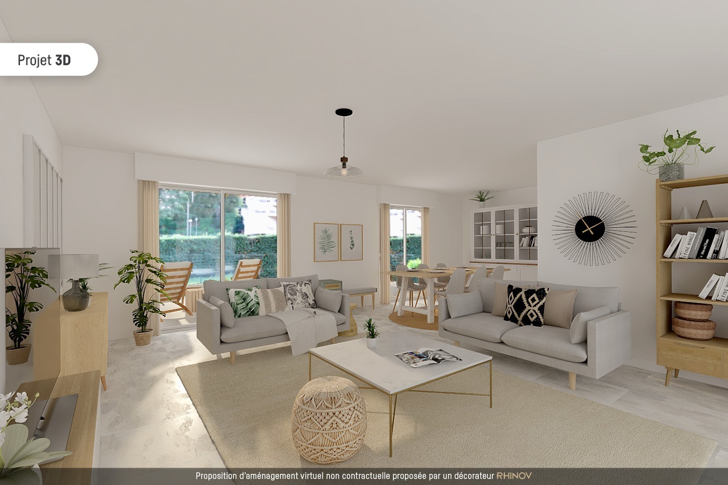 Ground floor apartment contemporary services