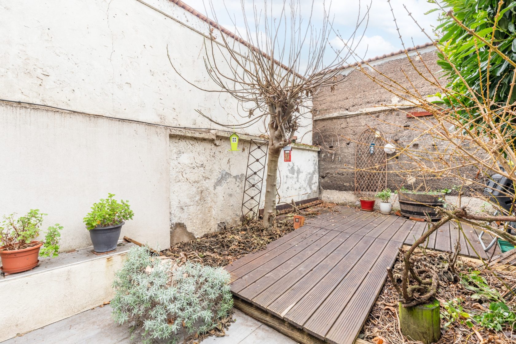 Townhouse with terrace