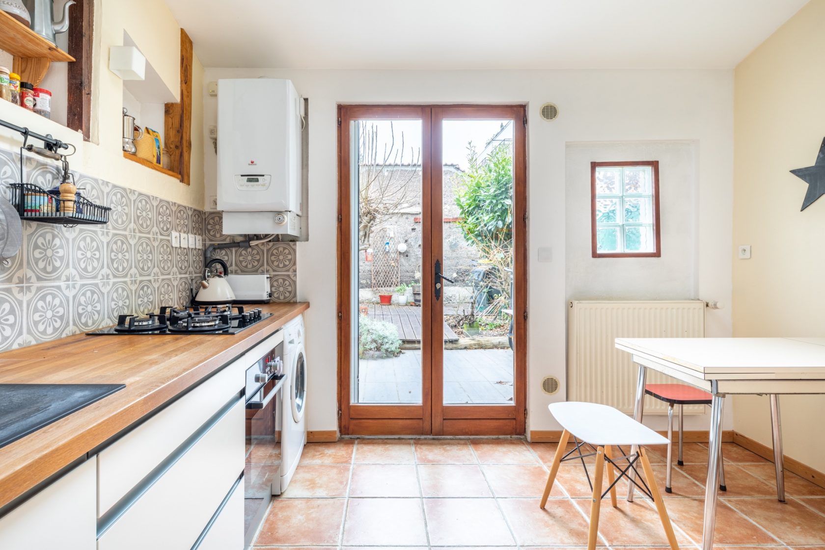 Townhouse with terrace