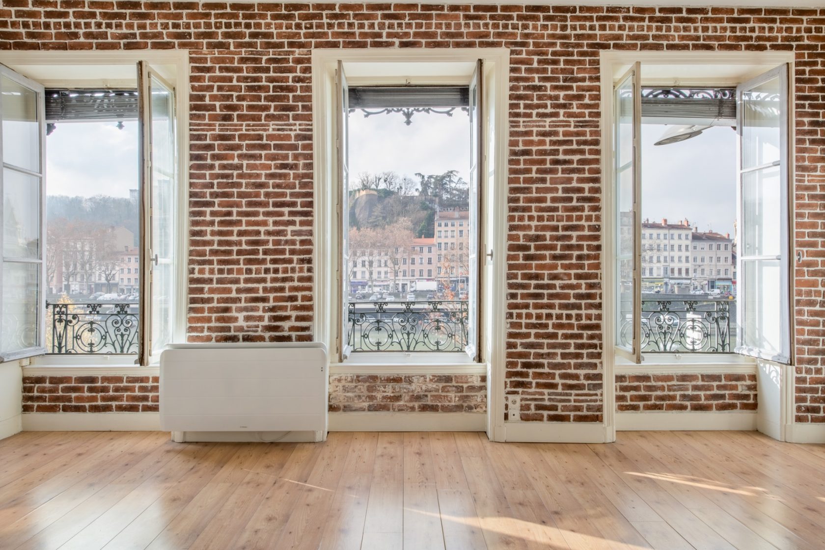Old renovated with a view of the Saône