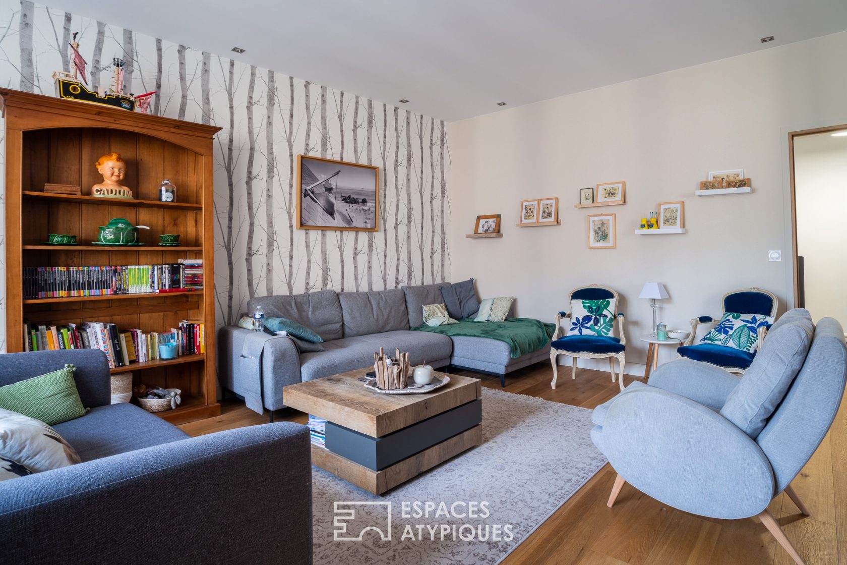 Renovated townhouse with garage in the heart of Trouville