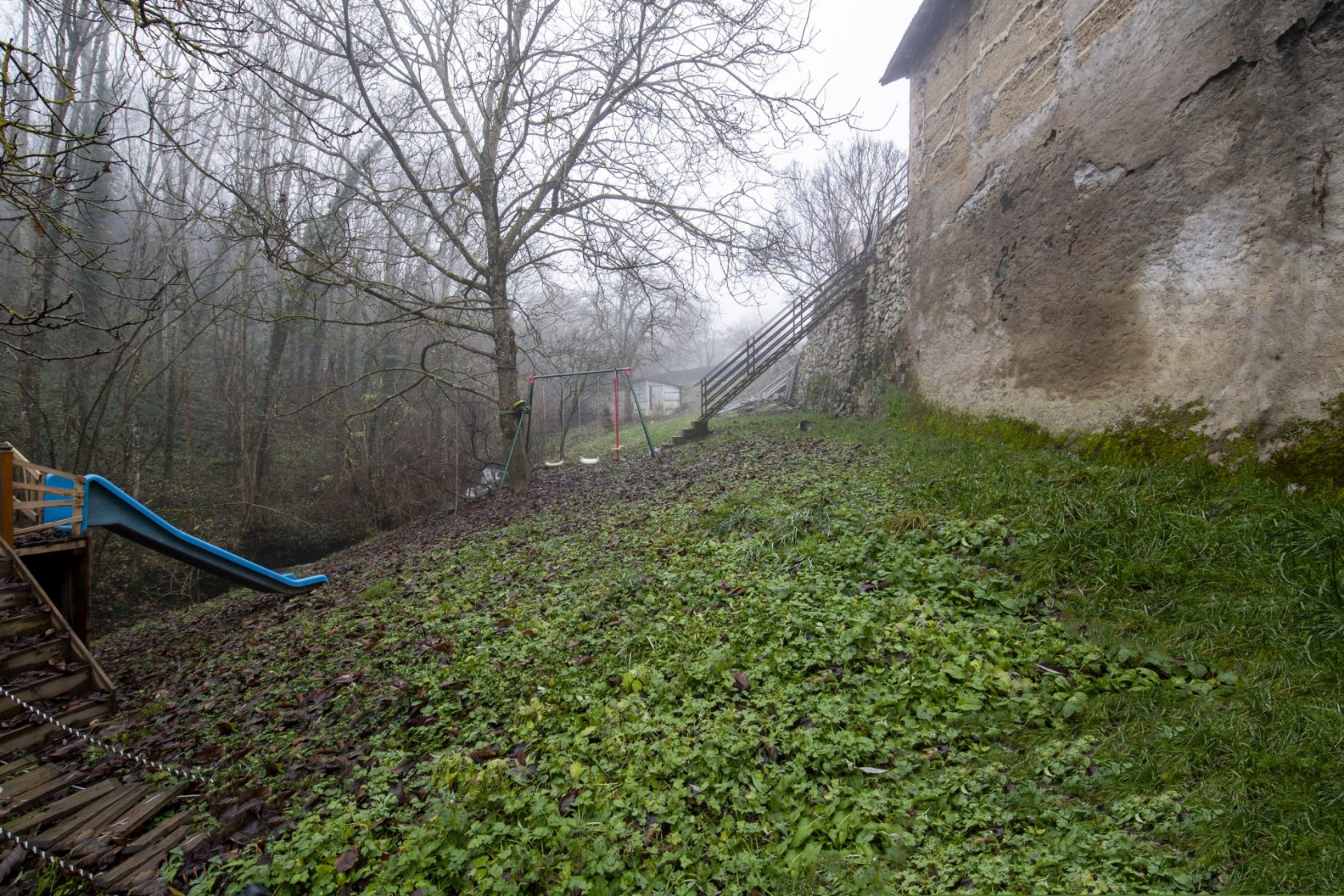 Stone house in a bucolic setting