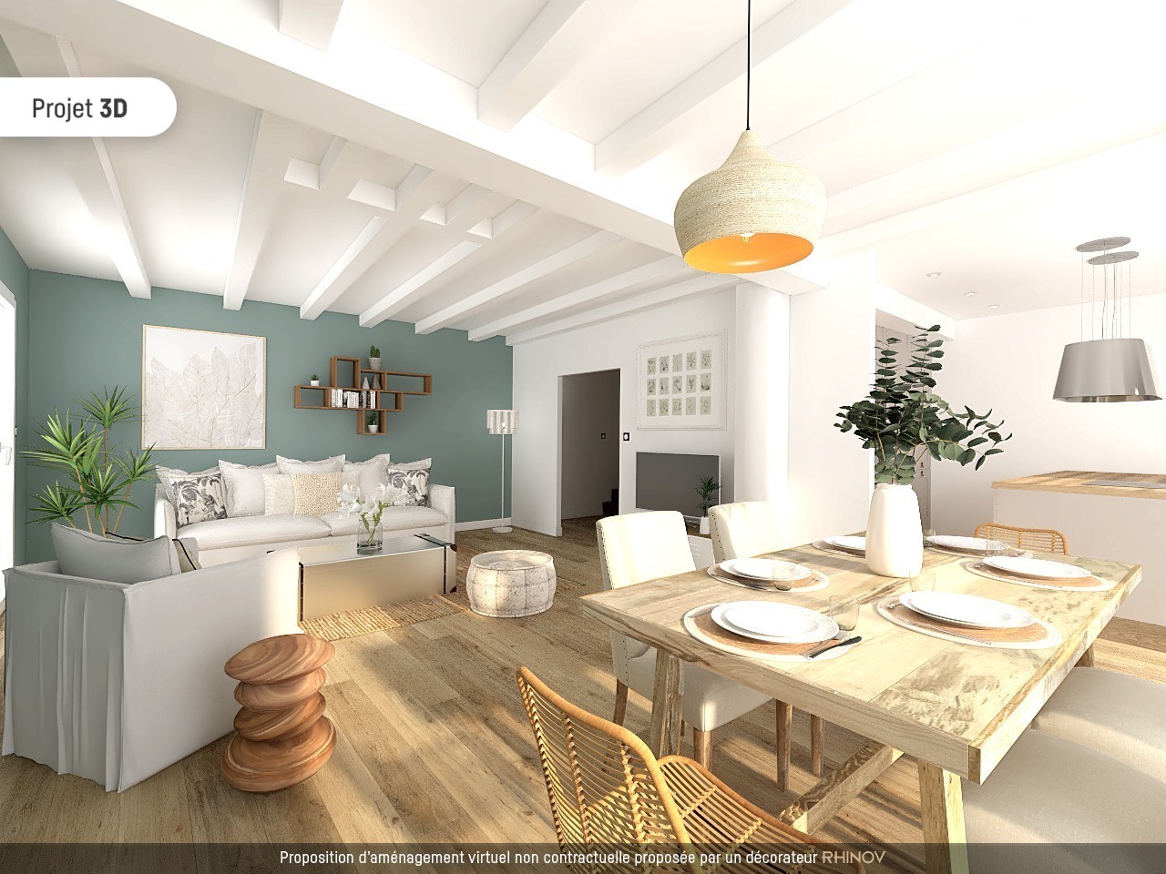 Apartment like a house with garden and large terrace in the heart of Pereire