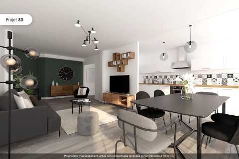 Appartement rénové proche Jean-Macé