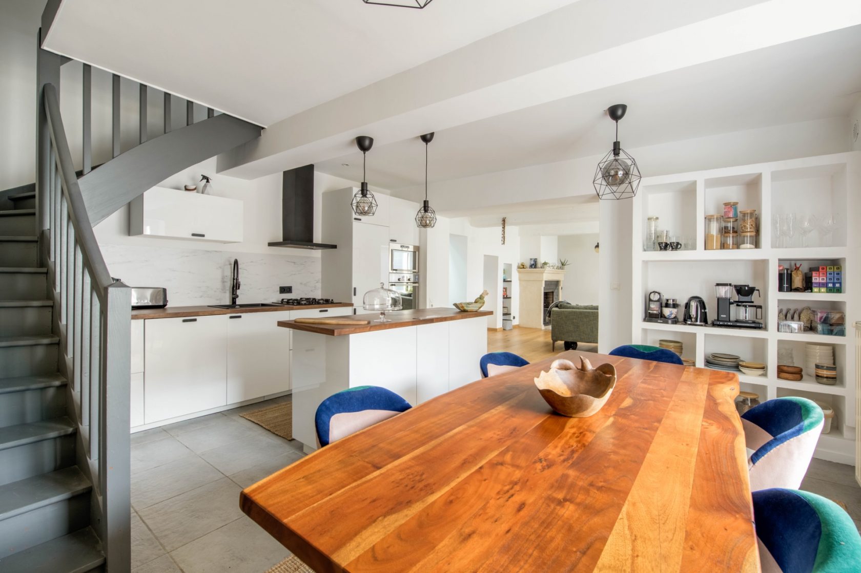Old rehabilitated farmhouse with garden