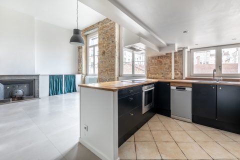 Renovated canut type apartment