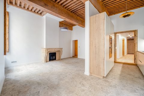 Canut with contemporary renovation near metro D