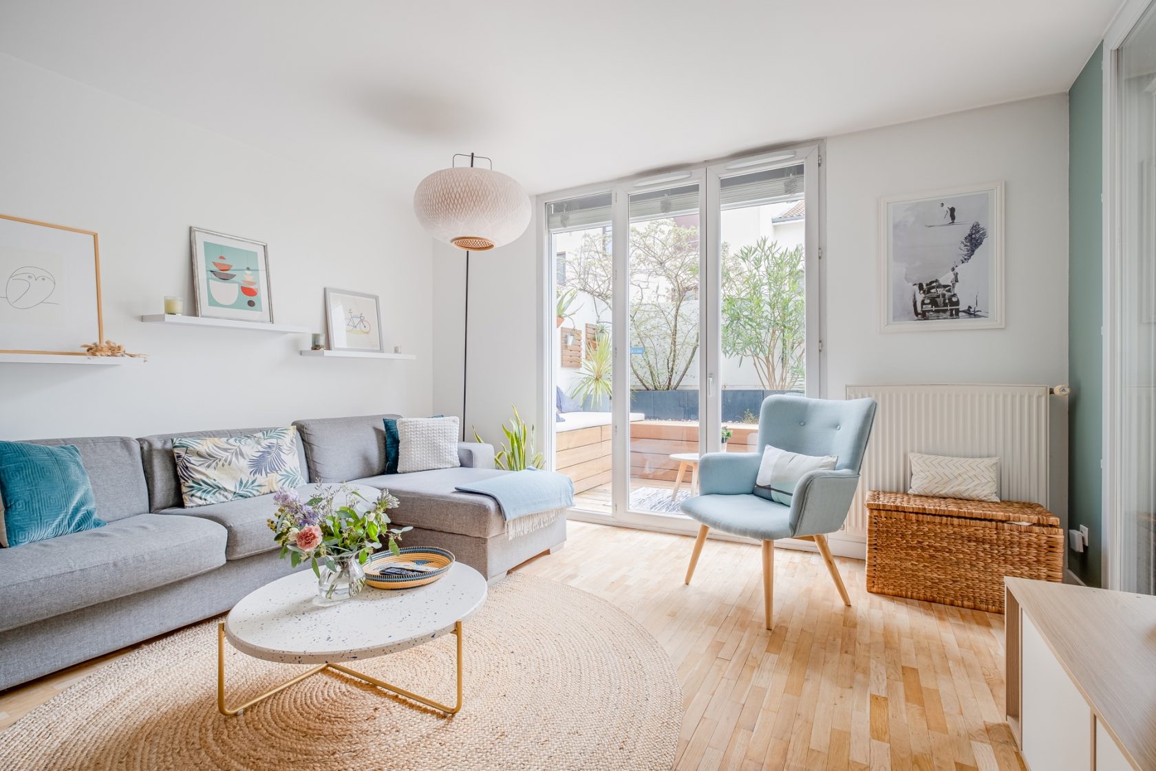 Appartement contemporain avec terrasse coeur Croix-Rousse