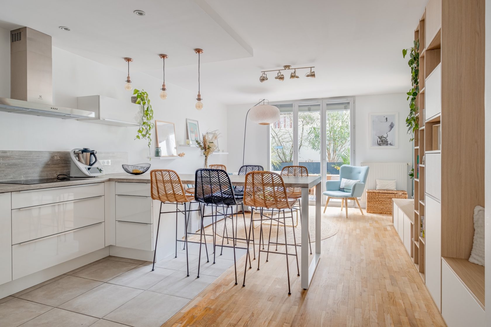 Appartement contemporain avec terrasse coeur Croix-Rousse