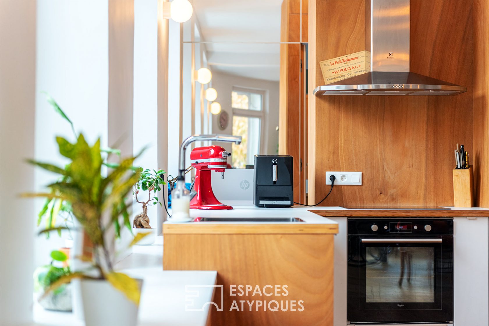 Appartement rénové par un architecte