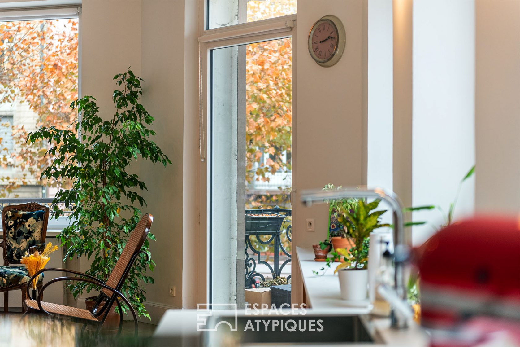 Appartement rénové par un architecte