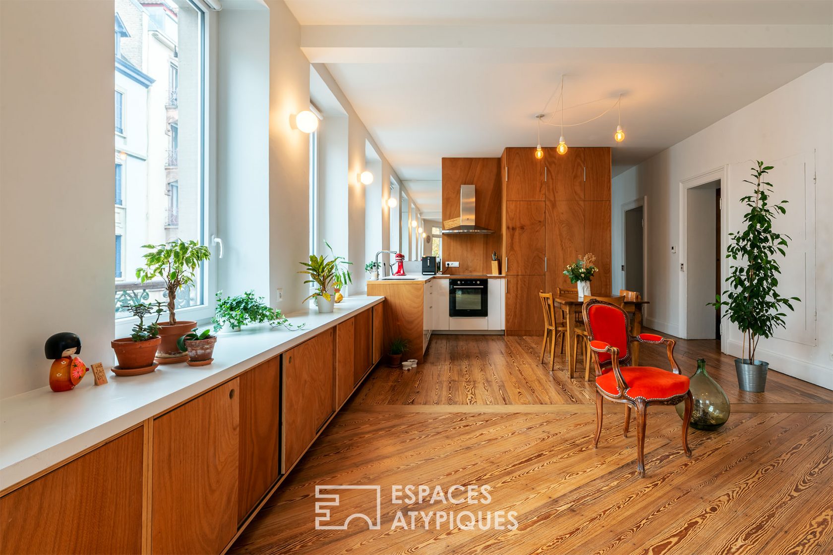Flat renovated by an architect