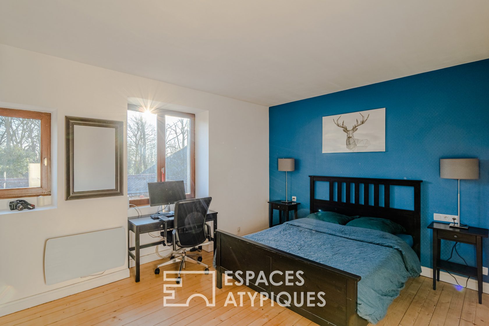 Old renovated farmhouse with garden & terrace near the Orne