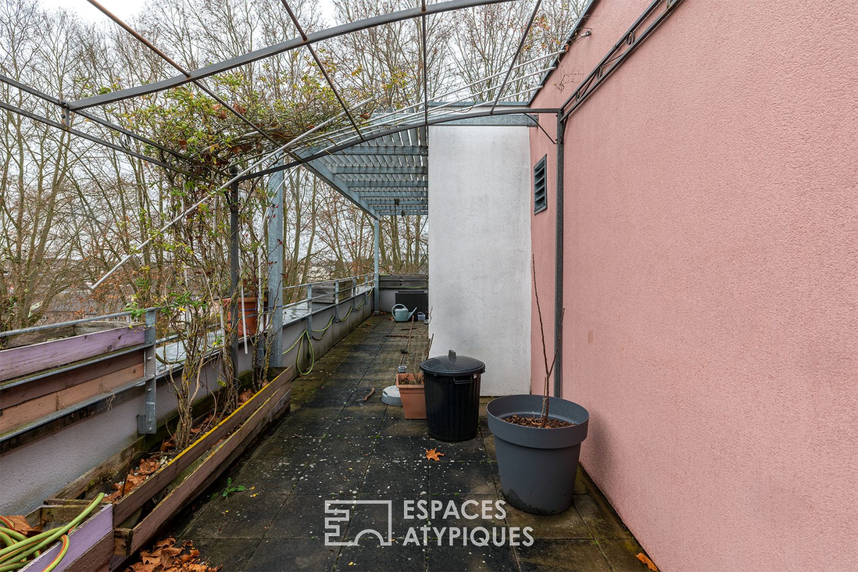 Attique avec terrasses et vue dégagée