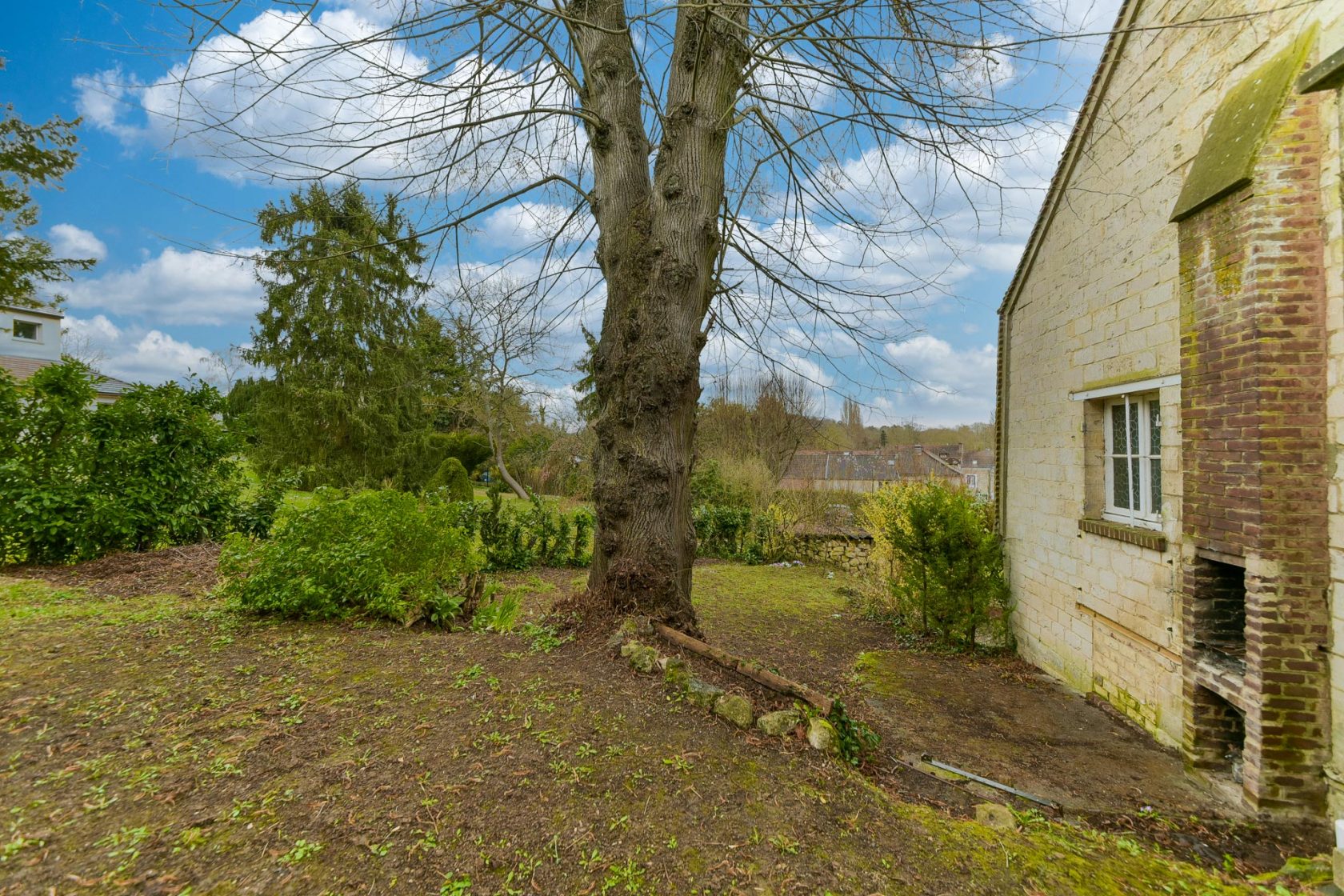 Former stables converted into housing.