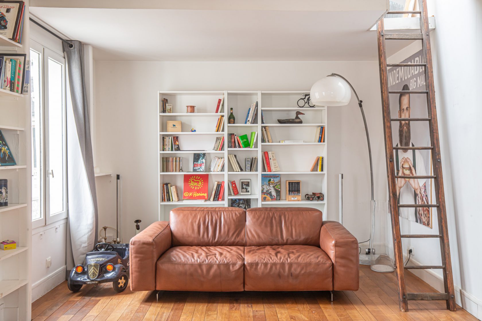 Duplex with terrace in a former stable