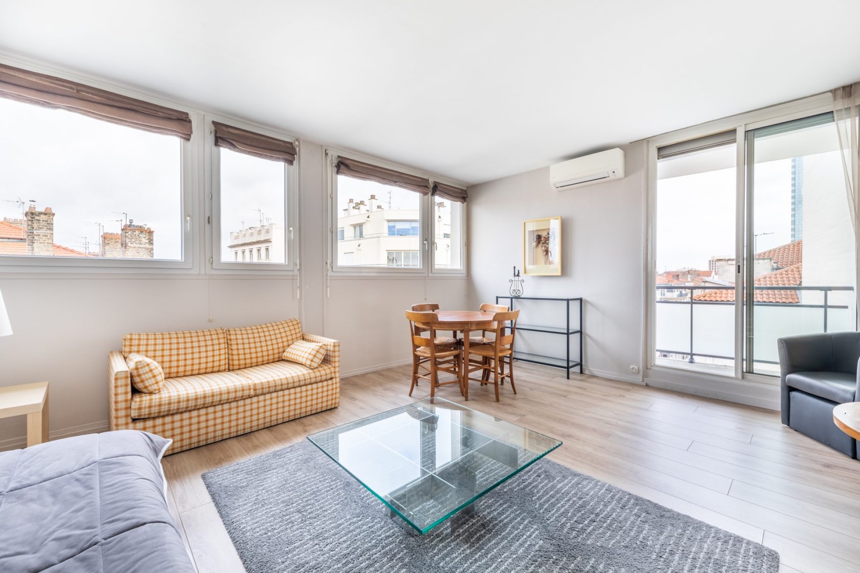 Top floor with terrace and view